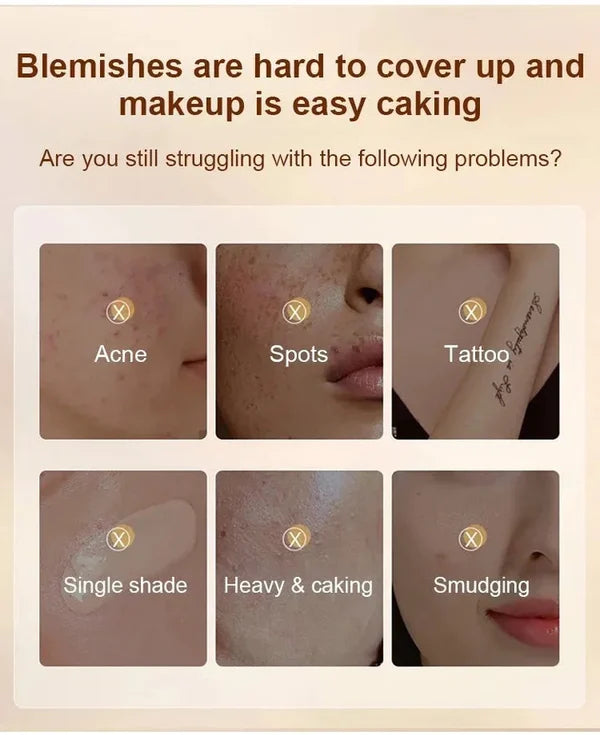 ✨2024 Waterproof Face Concealer(Buy 3 Get 3 Free)