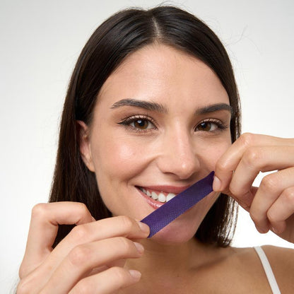💎V34 Whitening Strips-Purple Tooth Whitening, Tooth Stain Treatment, Combining Whitening and Colour Correction