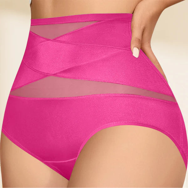 ✨Last Day-Buy 1 Get 3 Packs✨Plus-Size High-Waist Cross Tummy Control Panties
