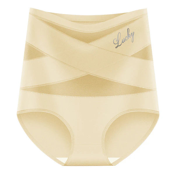 ✨Last Day-Buy 1 Get 3 Packs✨Plus-Size High-Waist Cross Tummy Control Panties