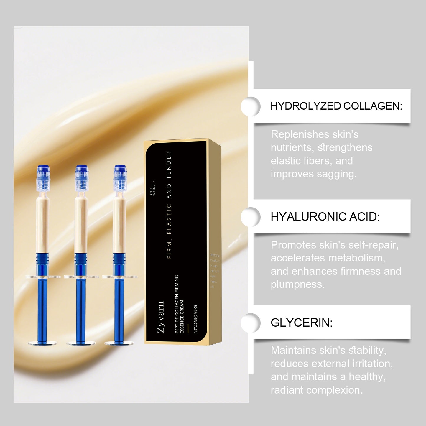 🔬 Micro-Fused Collagen, Visibly Smoother Skin. ✨ The Fast-Acting Wrinkle Treatment