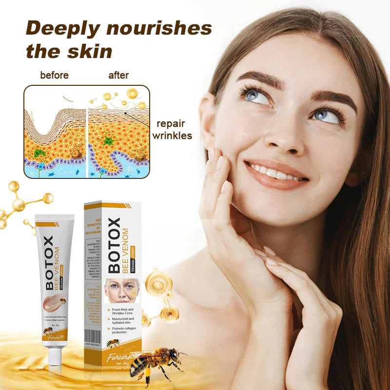 👨‍⚕️Made and Shipped from Australia✅ Furzero™ Botox Bee Venom Wrinkle Removal Cream- LAST DAY 70% OFF