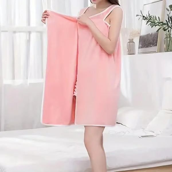 🔥🎁Plus Size Women's Wearable Shower Skirt