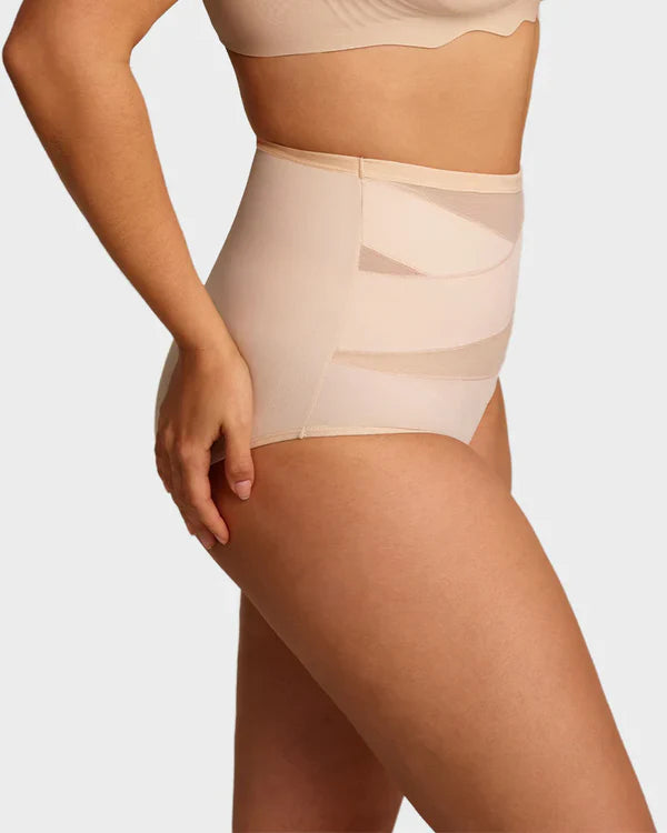 ✨Last Day-Buy 1 Get 3 Packs✨Plus-Size High-Waist Cross Tummy Control Panties