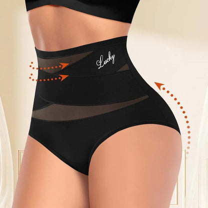 ✨Last Day-Buy 1 Get 3 Packs✨Plus-Size High-Waist Cross Tummy Control Panties
