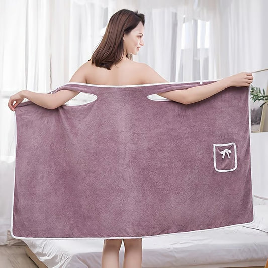 🔥🎁Plus Size Women's Wearable Shower Skirt