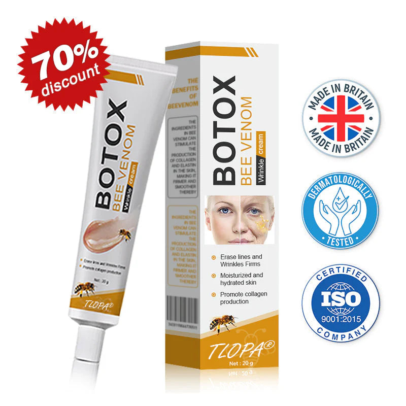 👨‍⚕️Made and Shipped from UK✅TLOPA® Botox Bee Venom Wrinkle Removal Cream- LAST DAY 70% OFF