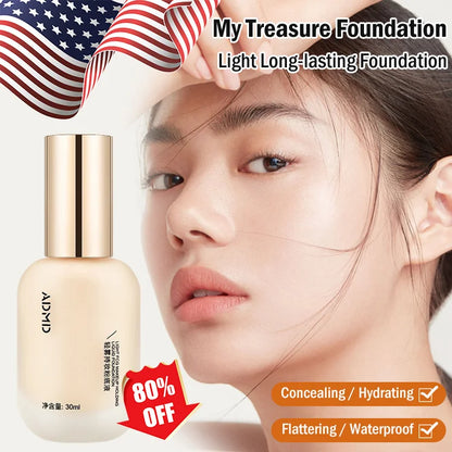 Hydrating Waterproof and Light Long-lasting Foundation