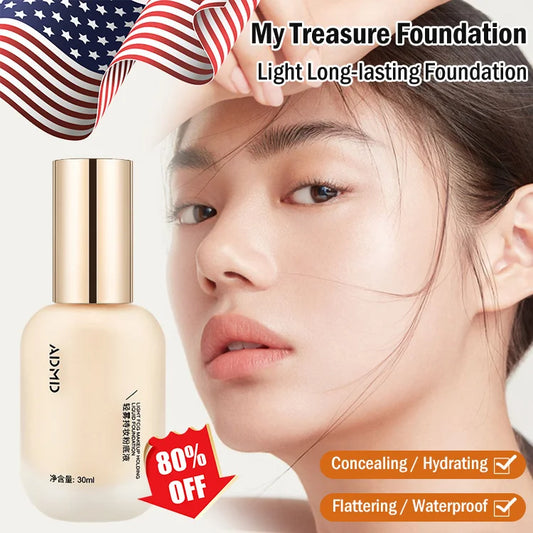 Hydrating Waterproof and Light Long-lasting Foundation