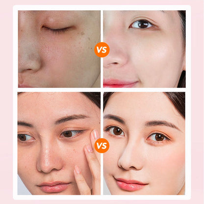 Achieves Korean flawless glass skin!Whitening Sunscreen Foundation