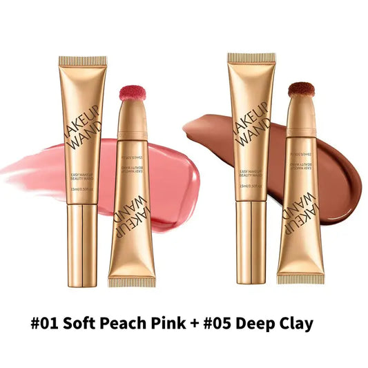 🌸 Sunkissed in Seconds: Contour & Blush Duo 🎁Get One FREE!