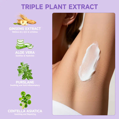 ❤️Limited Sale 50% OFF✨Gentle & Fast-Acting Hair Removal Cream with Aloe + Hyaluronic Acid