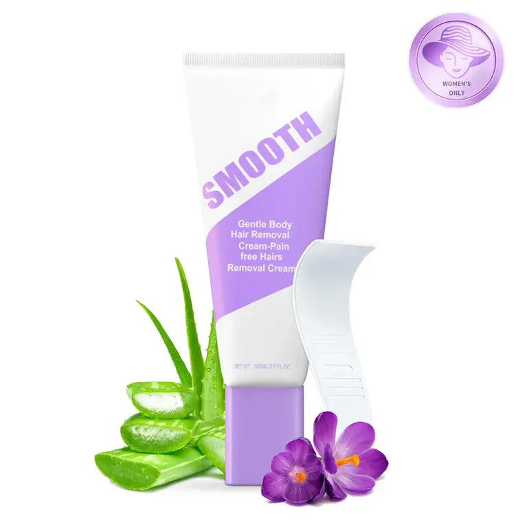 ❤️Limited Sale 50% OFF✨Gentle & Fast-Acting Hair Removal Cream with Aloe + Hyaluronic Acid