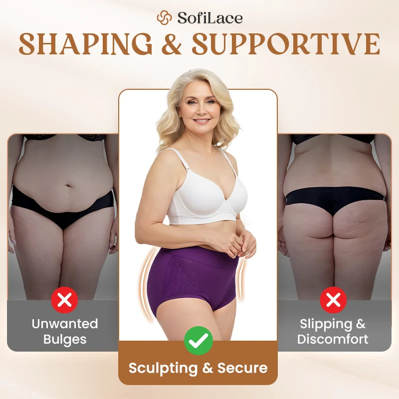 💥Hot🔥Elegant, Comfortable High-Waist Leakproof Panties for Seniors