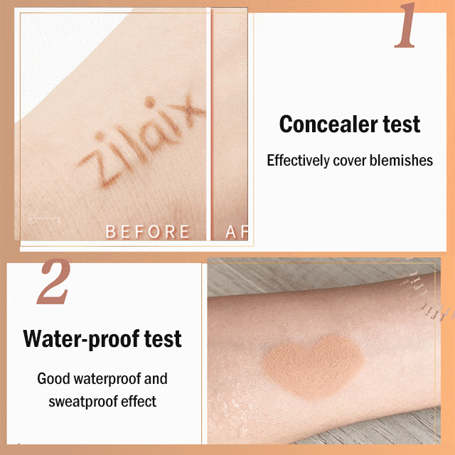 Hydrating Waterproof and Light Long-lasting Foundation