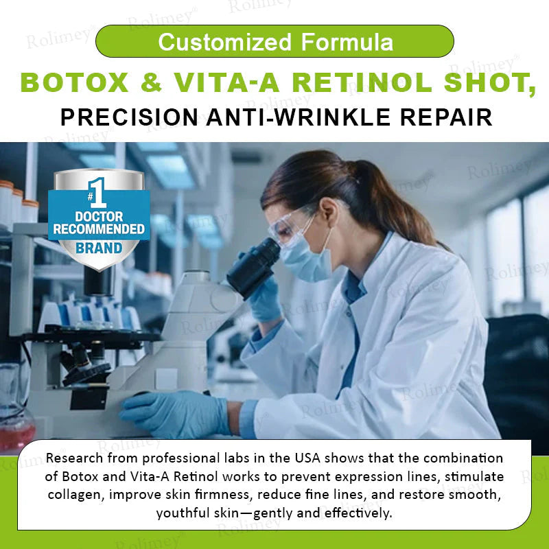 ❤️Rolimey® Botox & Vita-A Retinol Shot Wrinkle💫-Lift Tightening cream - Last Day Promotion 50% OFF