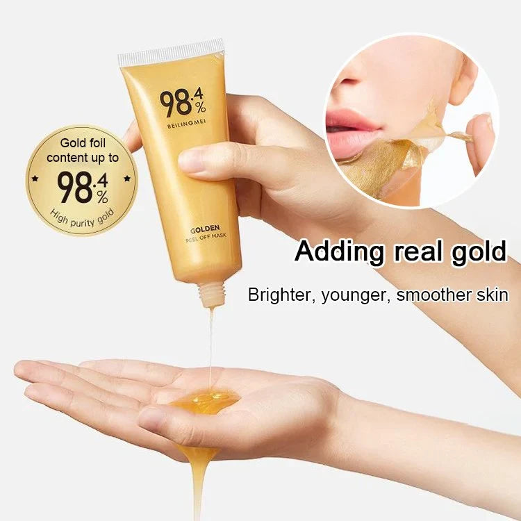 50yr old turned 20yrs with our gold peel off mask