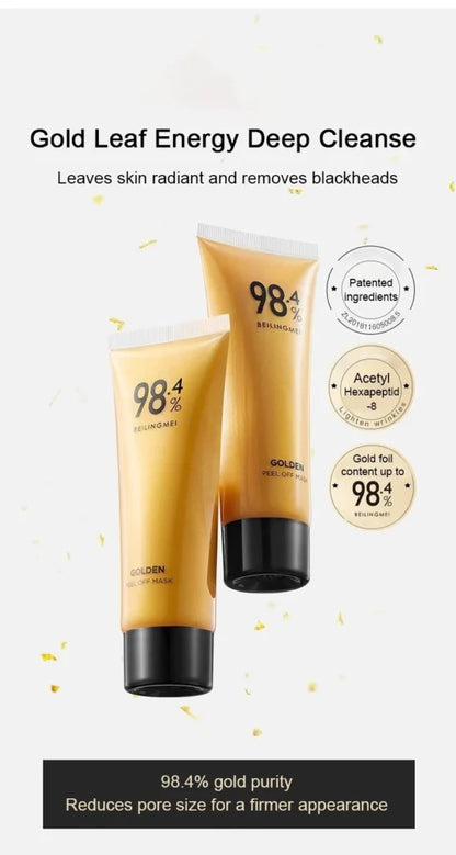 50yr old turned 20yrs with our gold peel off mask