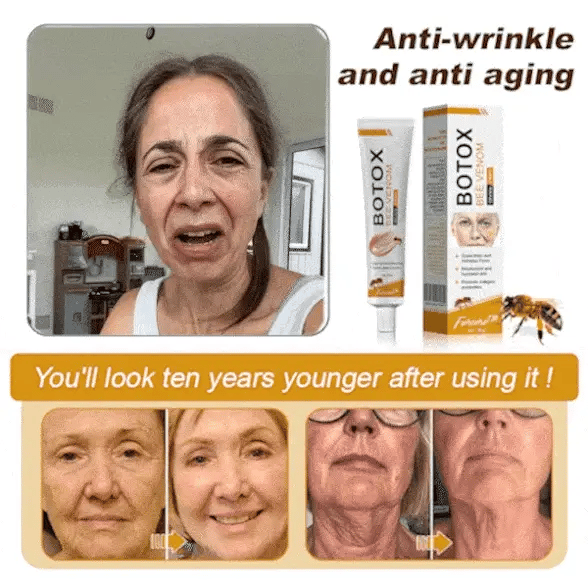👨‍⚕️Made and Shipped from Australia✅ Furzero™ Botox Bee Venom Wrinkle Removal Cream- LAST DAY 70% OFF