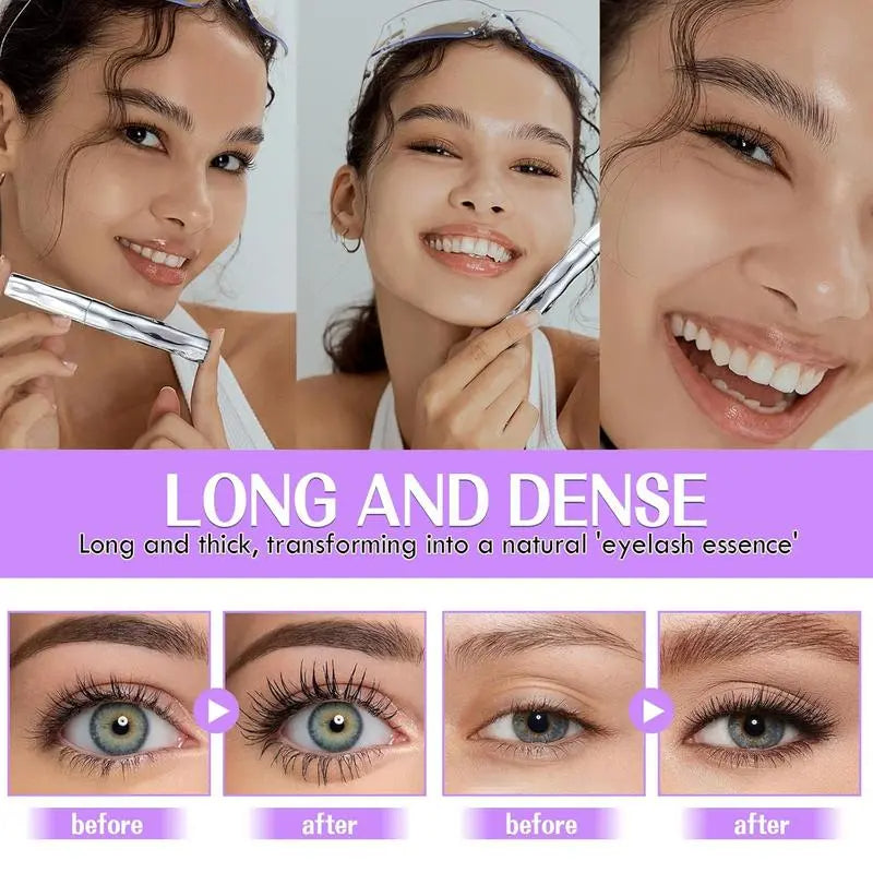 🎁Last Day - BUY 1 GET 1 FREE✨Eyelash Primer,Tubular Eyelash Primer,WaterproofLong Curling Mascara,Natural And Non-Smudged