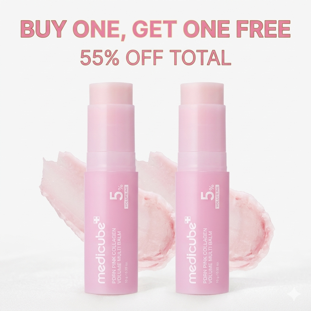 ✨ Last Day Buy 1 Get 1 Free ✨Medicube PDRN Pink Collagen Volume Multi Balm by Corevia