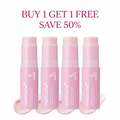 ✨ Last Day Buy 1 Get 1 Free ✨Medicube PDRN Pink Collagen Volume Multi Balm by Corevia