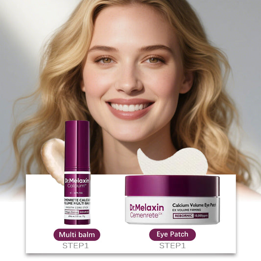 Calcium Volume Multi Balm+Eye Patch 60ea Skin Care Cosmetics with Collagen Extract Elasticity Eye Shiel dSkin Repair