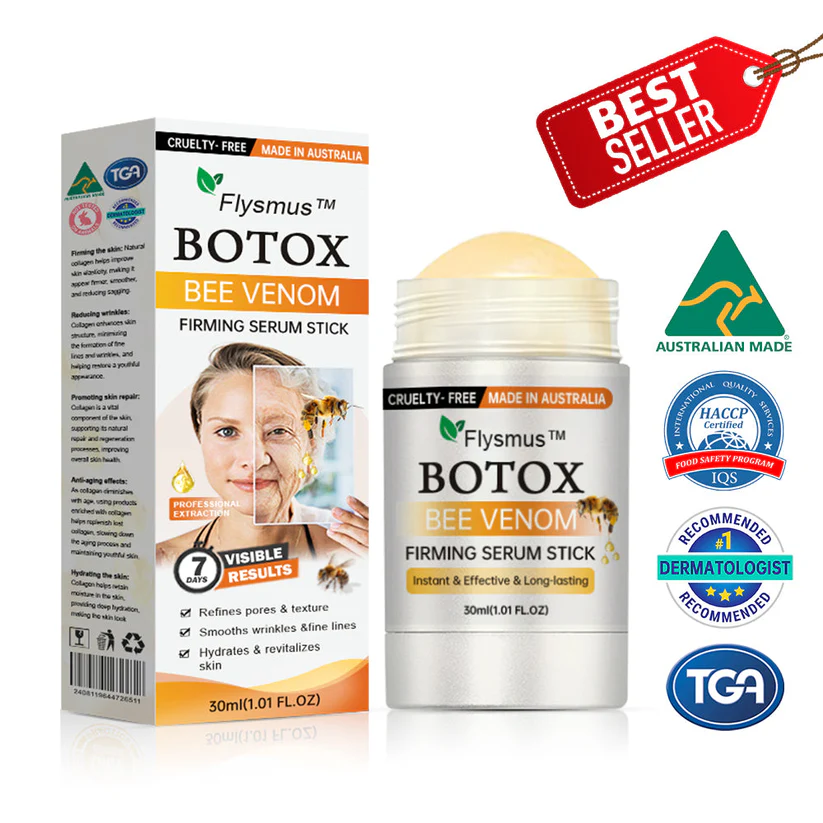 🐝🏅Flysmus™ Botox Bee Venom Firming Serum Stick-(Made and Shipped from Australia)-LAST DAY 70% OFF