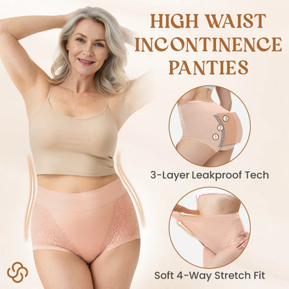 💥Hot🔥Elegant, Comfortable High-Waist Leakproof Panties for Seniors