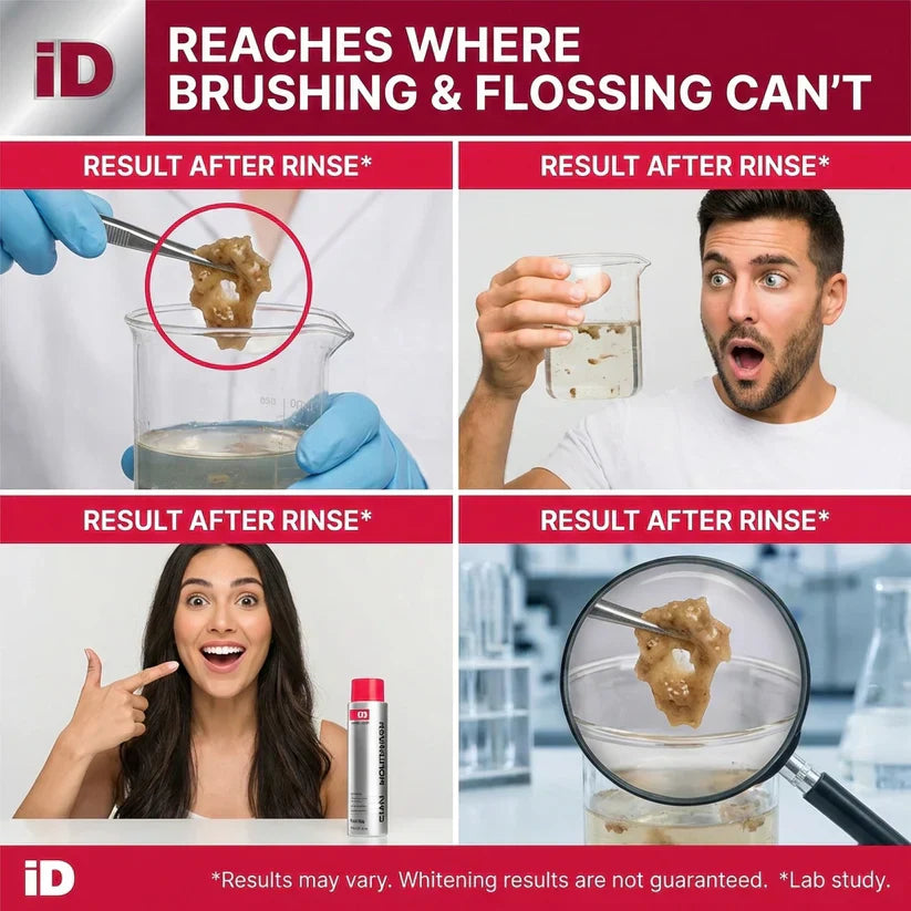 Buy 1 free 1🦷Power Stain-Removing Mouthwash – Brighter Teeth in Every Rinse 💎
